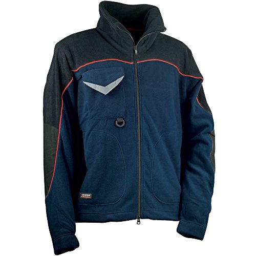 Cofra V026 – 0-01.Z/6 Jacket Size "Rider In Blu Navy/Nero, Xxl