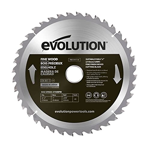 Evolution Fw210Tct-40Cs 210Mm Lama In Legno Pregiato 40T