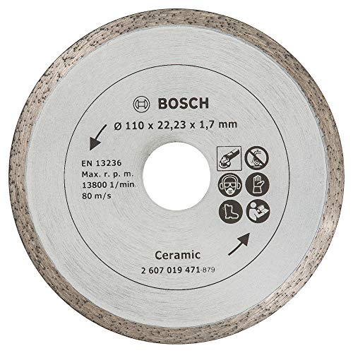 Bosch Accessories 2607019471 Disco Diamantato, Piastrelle 110 Mm