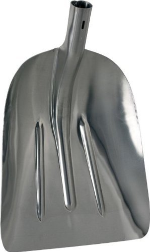 Pala Badile Per Neve E Granaglie In Alluminio Senza Manico 600 Gr Maurer