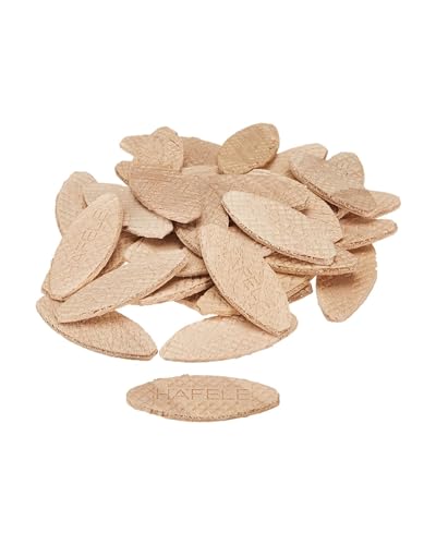 Gedotec 1000 Pz. Piastrine Collegamento Biscotto Connettori Legno Faggio Lamello | 4 Mm Spessore | Taglia 0-10 - 20 | Marchio Qualità Per Loro Soggior
