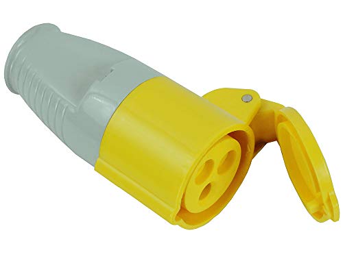 Faithfull Coup110 - Power Plus Presa Di Accoppiamento 110V - Giallo