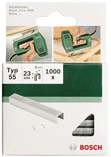 Bosch Accessories 2609255844 - Punti Stretti A Corona 18 Mm, Modello 55, Confezione Da 1000 Pezzi