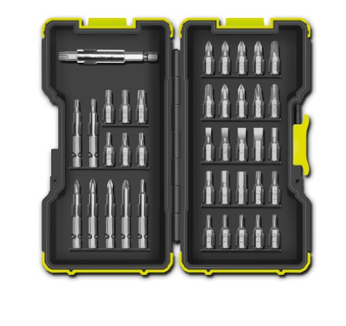Ryobi Rak40Sd - Set Di Punte Per Avvitatore Miste, 40 Pezzi