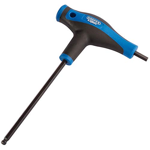 Draper Thex/Sg/B Expert Soft Grip"T Handle Hexagon And Ball End Key, Blu, 6.0 Mm