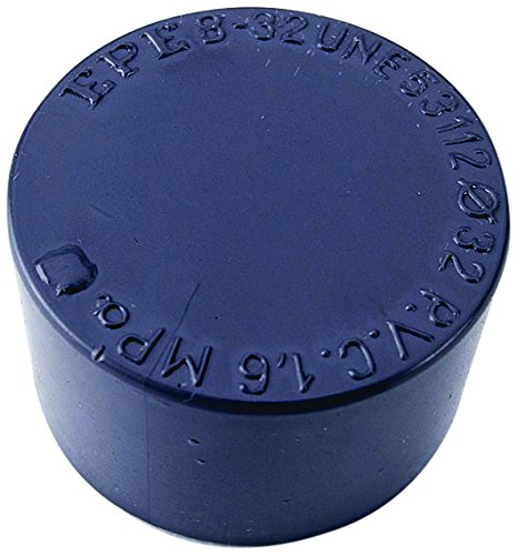 Adequa B-110 Tappo Femmina Di Pvc Per Tubo Di Pressione, 110 Mm