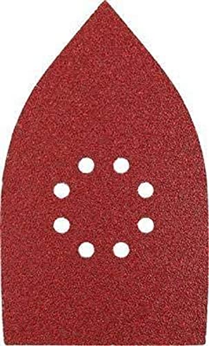 Kwb Quick-Stick 4934-70 - Foglio Abrasivo Triangolare, Per Legno E Metallo, Autoadesivo, 107 X 175 Mm
