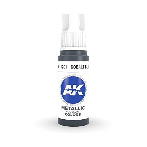 Ak Interactive 3Rd Gen Acrylic Cobalt Blue 17Ml
