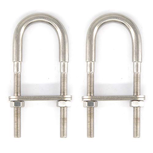 M8X100 U Bolt Acciaio Inox 304 (2 Pezzi)