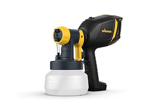 Wagner Pistola A Spruzzo Wood&Metal Sprayer W 150, Per Smalti E Velature- Ambiente Interno/Esterno, Resa 5 M²-10 Min, Capacità 600 Ml, 300 W