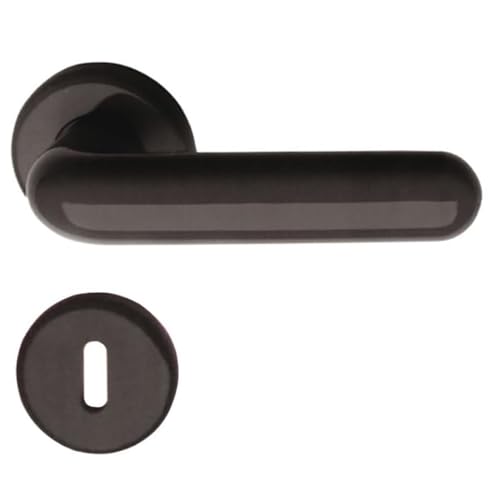 Maniglia Per Porta In Nylon Con Rosetta 2360 (Nero)