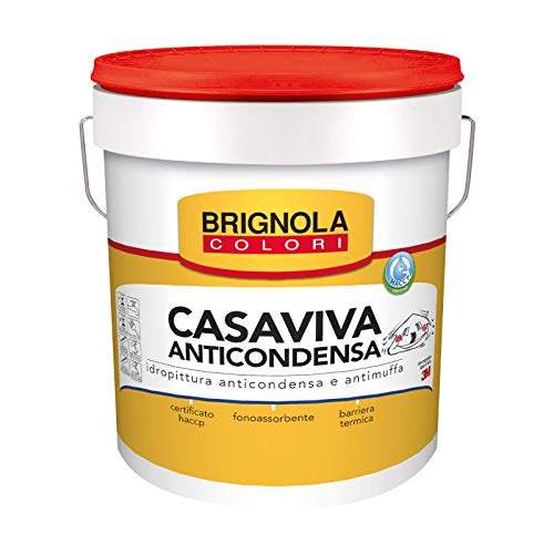 Brignola Casaviva Idropittura Anticondensa Antimuffa, Lt 4