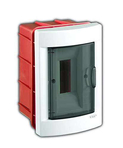 Verteilerschrank C125Vk-90918002, Bianco, Rosso, 02 Module