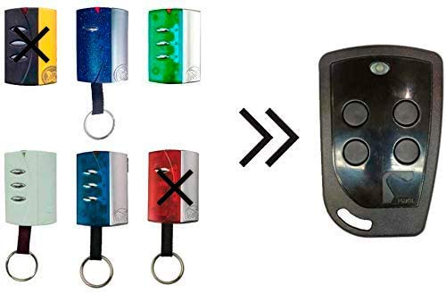 Telecomando Per Garage Originale Pujol Vario 4U Black Compatibile Con Telecomando Pujol Vario Black, Mercurio, White, Ocean, Cosmos