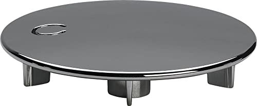 Viega Domoplex - Cappa Di Copertura, Cromata, Diametro: 75 Mm, Modello: 6930.0, Compatibile Con Domoplex 52 Mm Viega Drain Set Verticale/Orizzontale