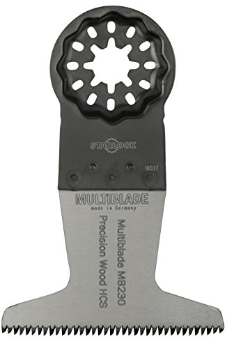 Multiblade Starlock Mb230 - Lama Per Sega A Lama Larga Curva, Denti Giapponesi, 65 Mm (Legno, Gesso, Plastica)