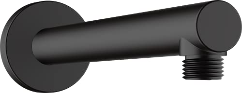 Hansgrohe Vernis Blend Braccio Doccia 24 Cm, Nero Opaco, 27809670
