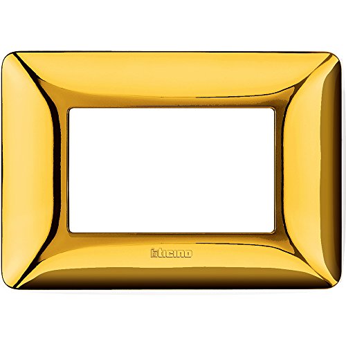 Bticino Am4803Gor Placca, Oro Lucido