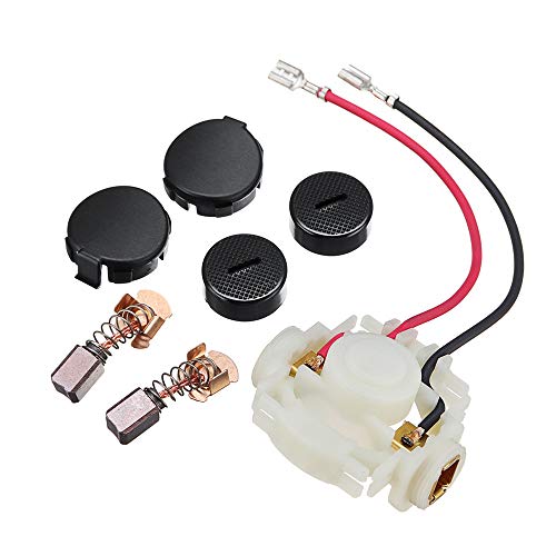 Esportsmjj Spazzola Carbone + Portaspazzole + Tappi + Coperchi Coperchio Per Kit Makita Cb430 Bga450 Bga452 Bjs160 Bjs161