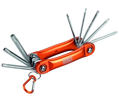 Hr 170617 - Juego 8 Llaves Torx Inviolables Navaja Aluminio