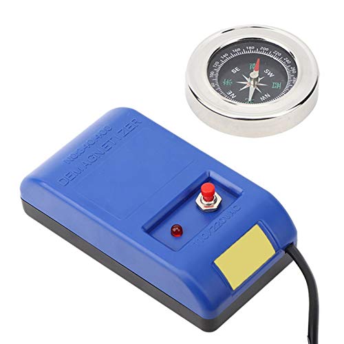 Smagnetizzatore, Comodo Orologio Portatile Blu Degausser, Smagnetizzare Le Viti Dell'Orologio Per La Riparazione Dell'Orologio(European Regulations)