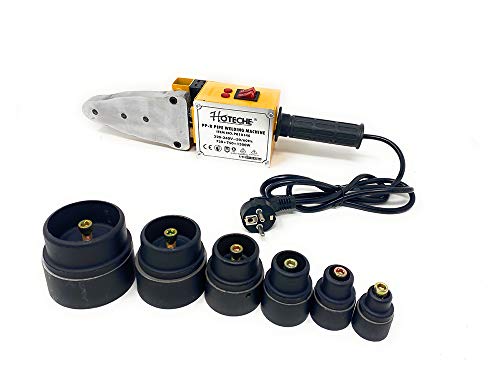 Vetrineinrete® Polifusore Saldatore Per Tubi In Polipropilene 1500 Watt Salda Tubi Con 6 Matrici Varie Misure E Accessori Utensili Fai Da Te X44