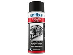 Spray Protettivo Per Plastica Gomma E Metallo Idrorepellente - Unifix Silicone Spray 0890022