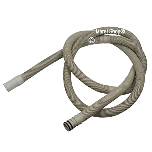Marel Shop® - Tubo Di Scarico Per Lavastoviglie Compatibile Con Whirlpool Ignis Bauknecht Per Modelli: Adg3960/Av- Adg3966/Ixm - Adg4340- Adg4552 - Ad