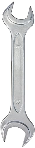 Cofan Chiave Fissa A Bocca Doppia Levigata | Realizzata In Acciaio Al Cromo Di Alta Qualità | Dimensioni: 36-38 Mm