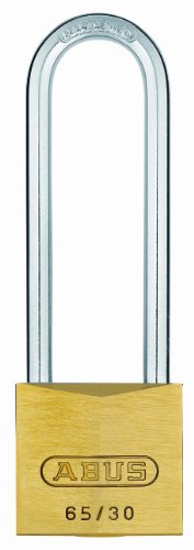 Abus 12635 - Lucchetto In Ottone Ad Arco Lungo, 60 Mm, Con Chiave Unica 6304