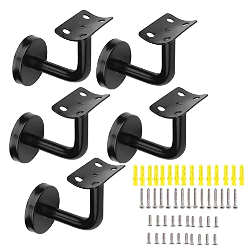 5 Pezzi Staffe Per Corrimano Per Barra Di Supporto Corridoio Corrimano Da Parete 60 * 80Mm