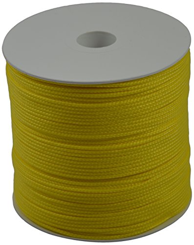 Corderie Italiane 006009184 Filo Muratore, Segnalinea Giallo Su Rocchetti, 1.8 Mm, 250 M
