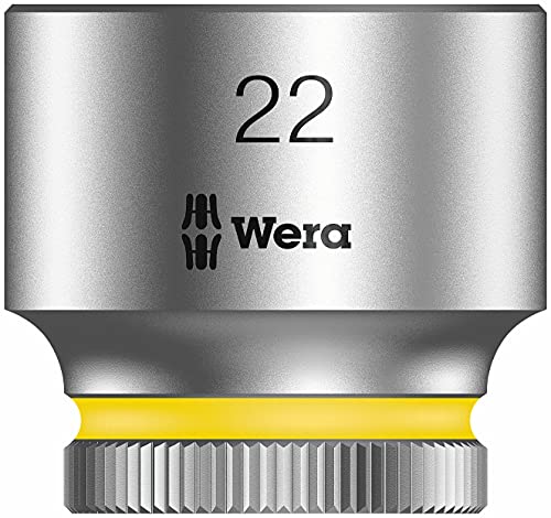 Wera, 8790 Hmb Bussola Per Cricchetto Zyklop Con Attacco Da 3/8", 22.0 Mm