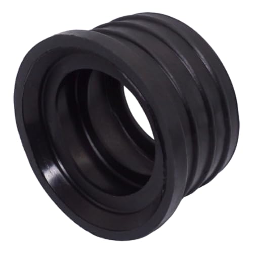 Skir'Co Manicotto In Gomma Per Tubo Di Scarico, 50 X 40 Mm, 5 Pezzi, Colore: Nero