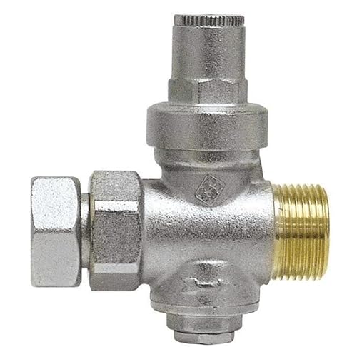 Somatherm For You Coupon Press. Pist. Dado / M3 / 4" Riduttore Di Pressione Pistone-Somatherm Ti Girante Uomo 20/27-Presa Manometro Al Di Sotto, Grigi