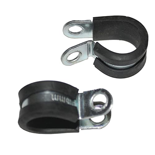 Lumonic 5X Fascette Per Tubi Da 16Mm Con Inserto In Gomma I Fascette Per Cavi Da Avvitare I Fascetta Per Tubi 16Mm, Fascette Per Tubi, Fascetta Di Fis