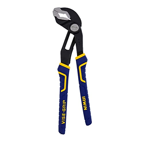 Irwin Tools 4935351 - Pinze Groovelock, Con Ganascia A V, 15,2 Cm (4935351), Nero, Blu Giallo, Argento