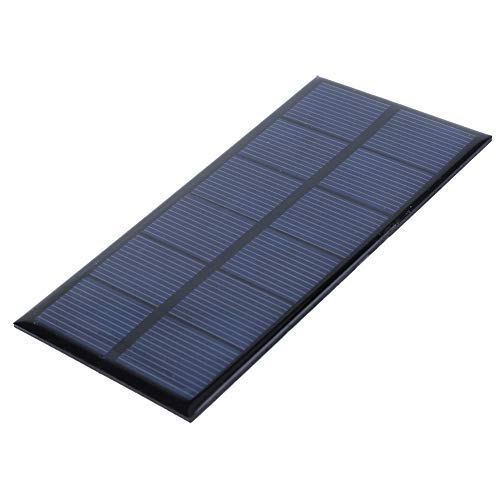 Ritoeasysports 1W 3V Pannello Solare, Mini Pannello Solare Pannello Solare In Silicio Cristallino Fai-Da-Te Per Caricabatterie Fai-Da-Te
