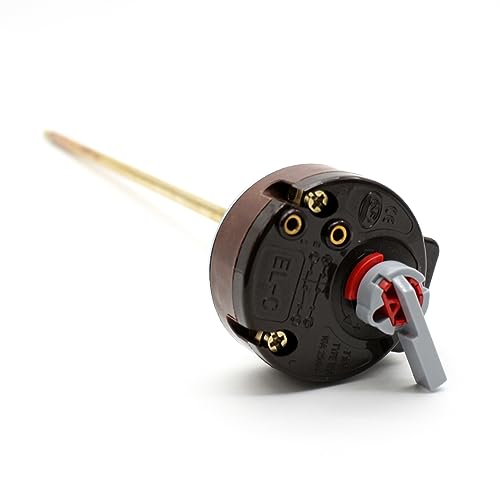 Doja Barcelona | Termostato Termowatt 270Mm | 1 Pezzo | Termostato Scaldabagno Elettrico Con Asta | Sicurezza Doppia | Sonda Thermowatt 270Mm | Termos