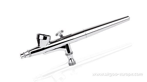 Pistola Per Aerografo Fengda Bd-207 Con 0,2 Mm - 0,3 Mm E 0,5 Mm Nozzle