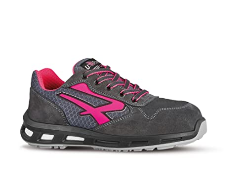 U-Power Red Lion Verok, Scarpe Antinfortunistiche Unisex, Leggere, Flessibili, Anti Perforazione Antiscivolo, Con Inserto Infinergy, Con Puntale In Al