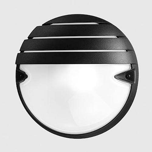 Prisma Chip Tondo 25 Grill – Applique Chip Tondo Grill 25 E27 Nero