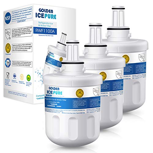Golden Icepure 3X Sostituzione Cartuccia Filtro Acqua Frigorifero Per Samsung Aqua Pure Plus Da29-00003F Da29-00003G Da29-00003B Da97-06317A Hafcu1 /
