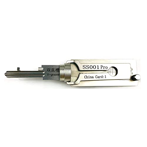 Strumento Da Fabbro Ss001 Pro 2 In 1, Apriporta E Decoder Per Serrature Con Doppia Scanalatura