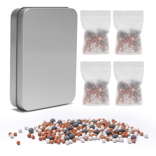 Filtro Doccia Anticalcare, Yeaupe Filtro Anticalcare Doccia, Filtro Anticalcare, Pietre Filtranti Antibatteriche, Filtro Ionico, Mineralizzante E Ph N
