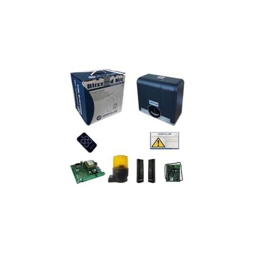 Genius Blizzard Enc Kit 900 433 Mhz Rc Kit Cancello Scorrevole 900Kg 230V Automazione Faac Genius 104015