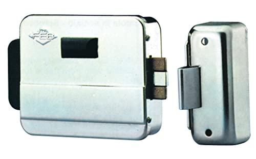 Serratura Elettrica Da Applicare Feb Art. 5013 1Z Ambidestra Per Porte E Cancelli