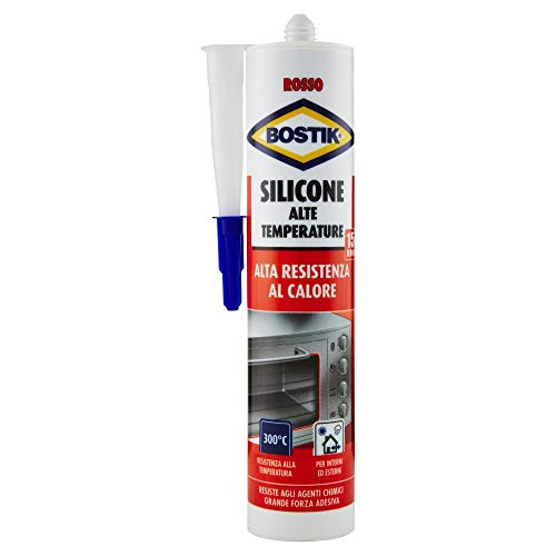 Bostik Silicone Alte Temperature Rosso 280Ml