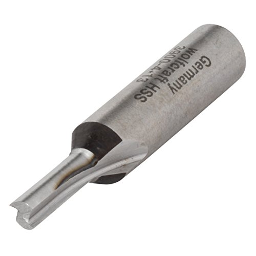 Wolfcraft Fresa Per Scanalature Hss, 3900000Frese Hss In Acciaio Rapido Ad Alte Prestazioni Per La Fresatura Di Legno Duro, Legno Dolce E Plastica