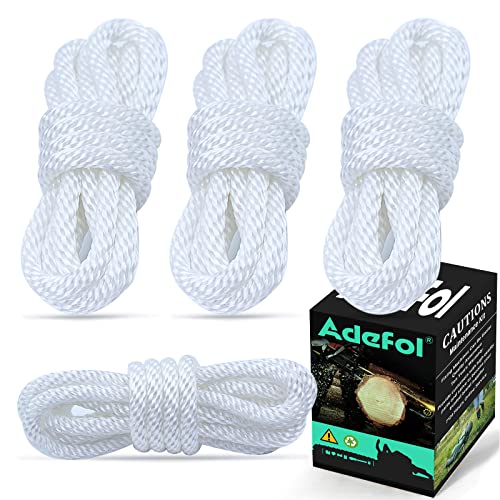 Adefol 4,8 Metri Corda Di Avviamento A Strappo Tirare La Corda Per Honda Gx100 Gx120 Gx160 Gx200 5.5Hp 6.5Hp Taglia Erba Motosega Tagliabordi Decespug